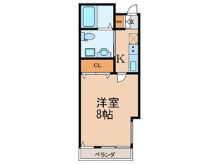 ベリーウェル都島Ⅱの物件間取画像